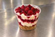 Raspberry cheesecake