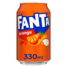 Fanta Zero Can Fanta Can 330ml Fanta Zero Can 330ml