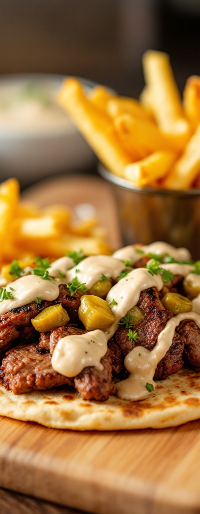 HSP Kebab Meat & Chips - Pack Reg