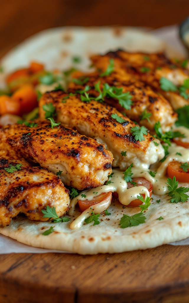 Quarter Seasoned Chicken