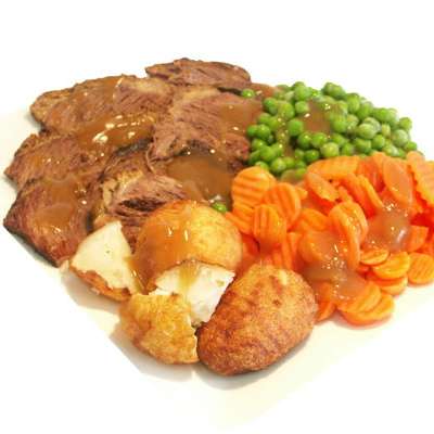 Roast Beef Dinner with Hot Pack