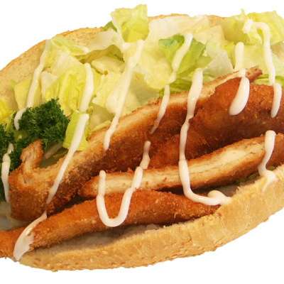 Chicken Schnitzel Fresh Bread Roll