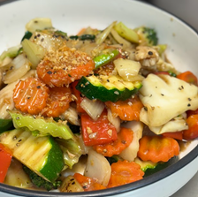 Garlic & Pepper Sauce Stir Fried