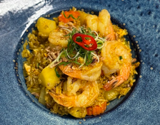 Pineapple Prawns Fried Rice