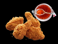 Chicken Wings (4pcs)