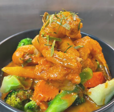Thai Choo Chee Crispy Prawns 🌶️
