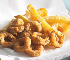 Kid's Calamari Rings with Chips