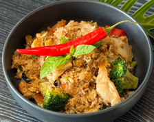 Chilli & Basil fried rice 🌶️