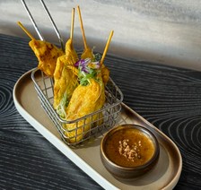 Satay Chicken (4pcs)