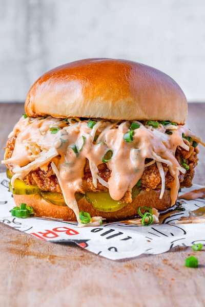Fried Chicken Burger
