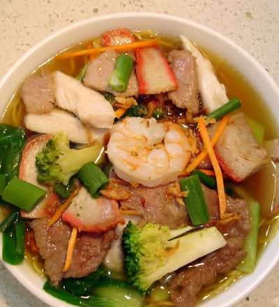 Combination Noodle Soup 