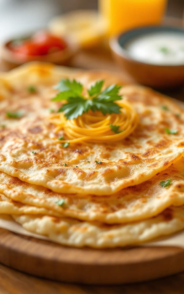 Roti Canai (Malaysian Bread) 
