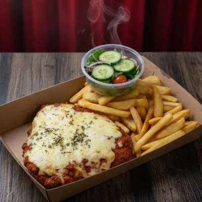 Chicken Ham Parmigiana