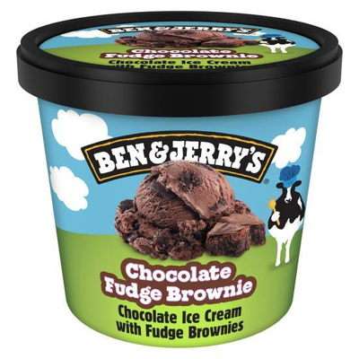 Ben N Jerry Chocolate Fudge Brownie