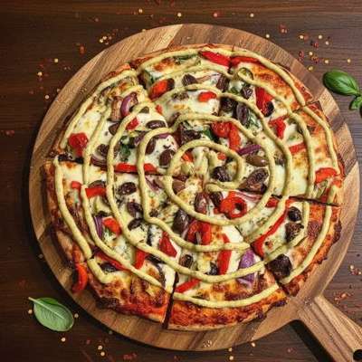 Roasted Vegetable Pizza