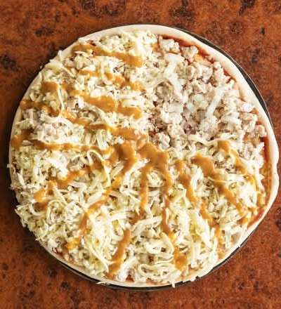 Satay Chicken Pizza