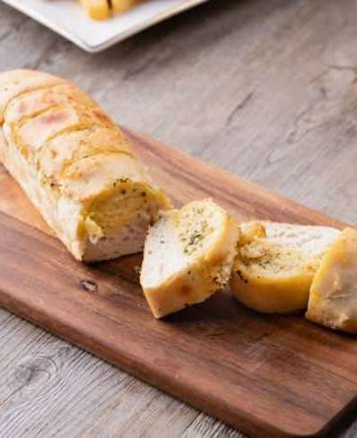 Large Garlic Bread Roll
