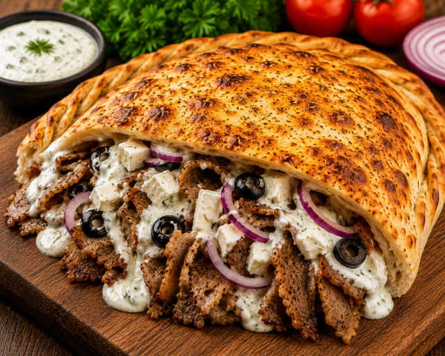 411 Pizza Drehspieß Calzone
