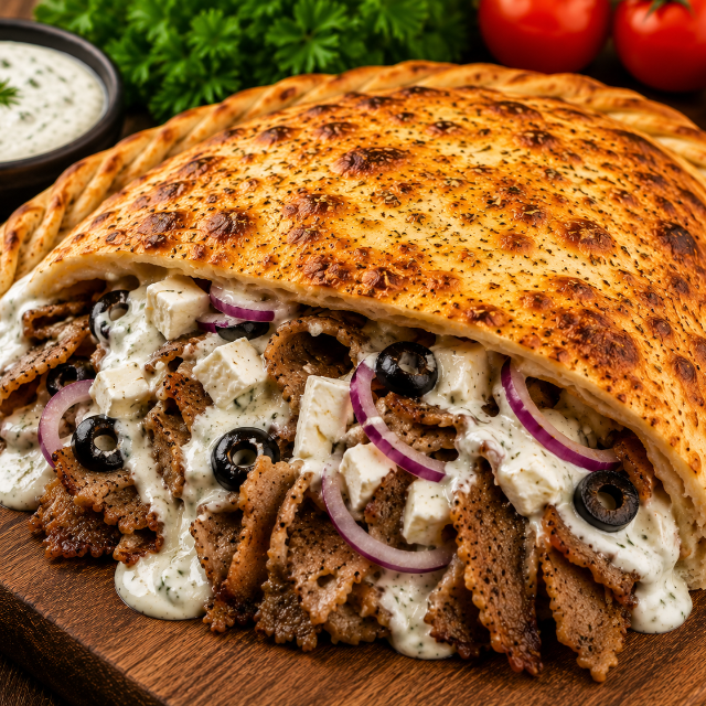 411 Pizza Drehspieß Calzone