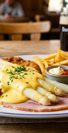 75 Schnitzel Spargel