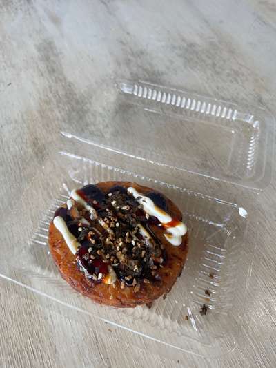 Okonomiyaki (seafood pancake) (I)
