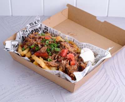 Loaded Pulled Pork Fries (GF)