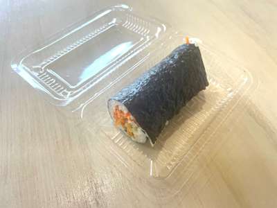 Small roll: Tempura Veggie
