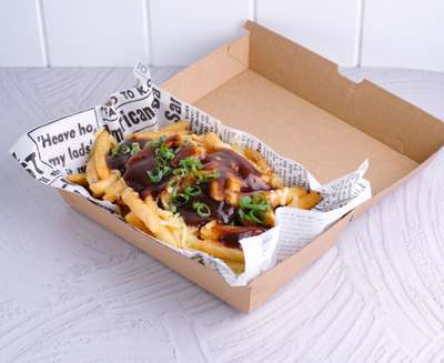Loaded Cheese Gravy Fries (GF)