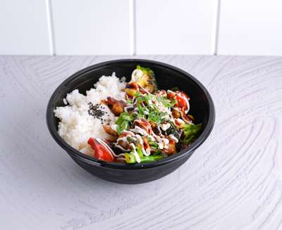Teriyaki Beef Steak Rice (GF)