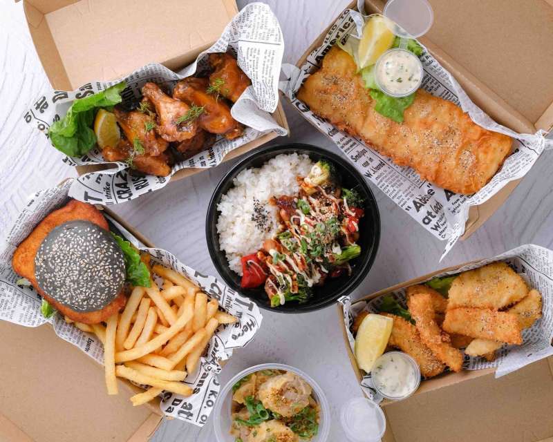 Koi Fish and Chips