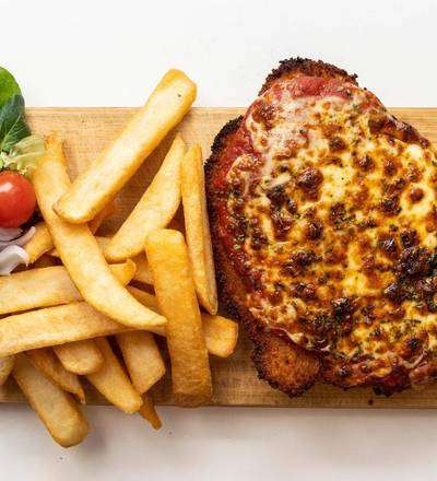 Chicken Ham Parmigiana