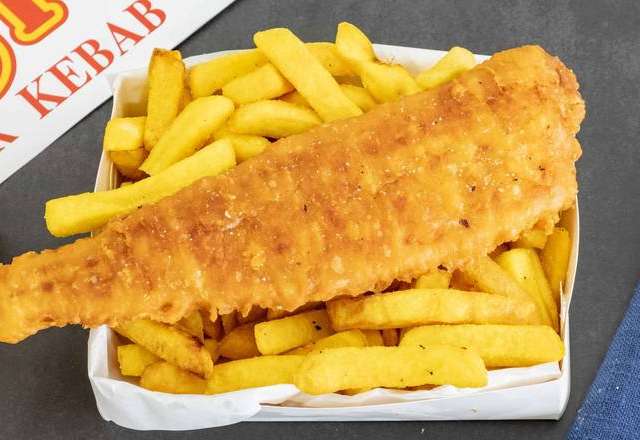 Premium Beer Battered Flake with Chips