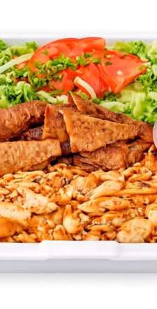 Meat and Salad