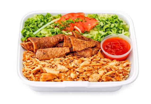 Meat and Salad