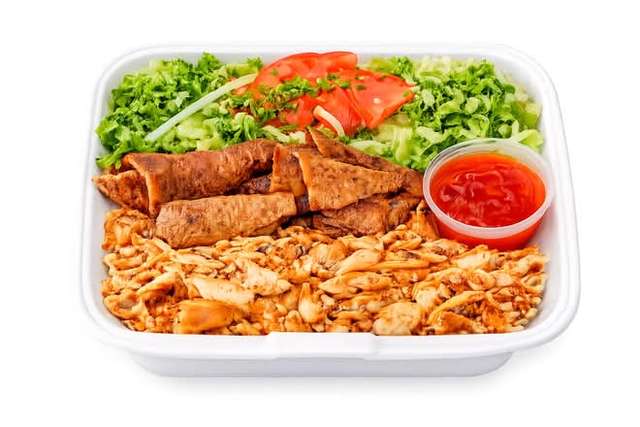 Meat and Salad